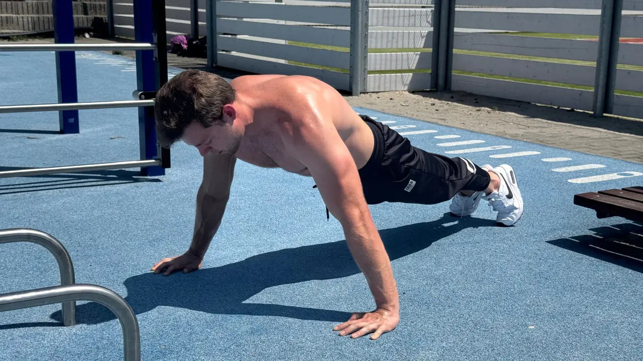 Negative Push Ups
