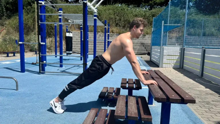 Incline Push Ups