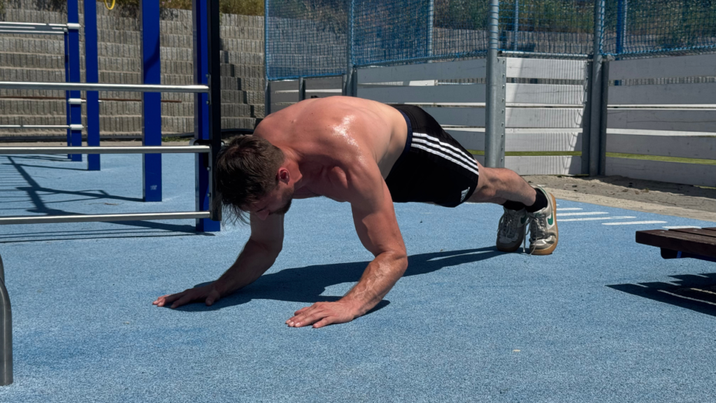 Negative Plank to Elbow
