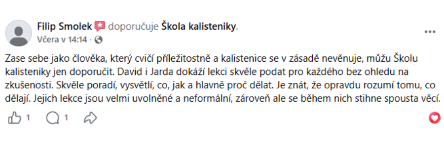 Textová recenze 3