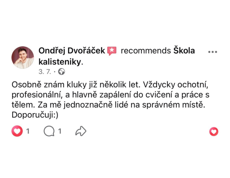 Recenze: Ondřej Dvořáček