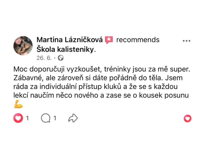 Recenze: Martina Lázničková