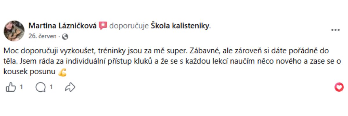 Facebook recenze klienta 10