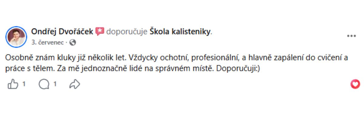 Facebook recenze klienta 11